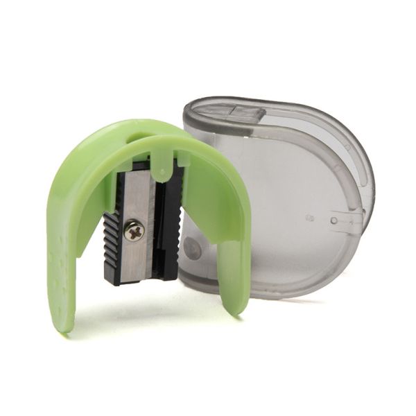 office pencil sharpener 65Mn Handheld Pencil Sharpener with dust cap