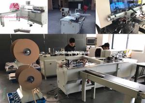 China Wire comb binding machine and hole punching inline PWB580 for calendar wholesale