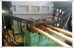 300mm Bronze Pipes Horizontal Continuous Casting Machine 0.3 Tons Melting