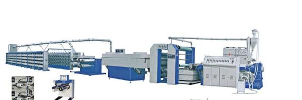 Quality Industrial Flat Yarn Extrusion Line Making Machine For Polypropylene Woven Bag for sale