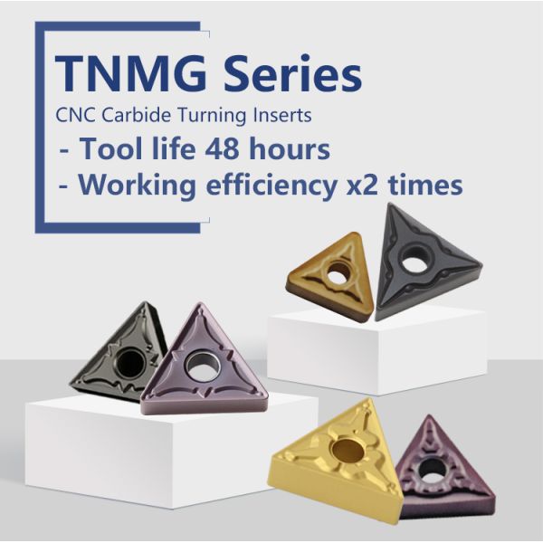 TNMG Carbide Turning Inserts 92HRC for CNC Steel Cast Iron