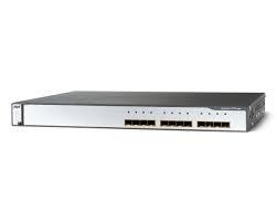 China 2GB Cisco Flash Memory 10gb Switch 12 Port , 1 RU Cisco 12 Port 10gbe Switch wholesale