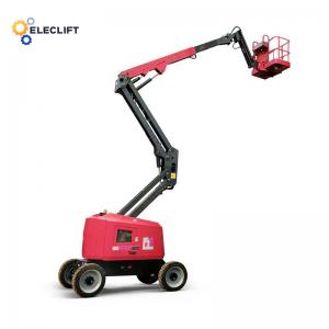 China 30m Telescopic Boom Lift 4WD Narrow Electric Articulating Boom Lift wholesale