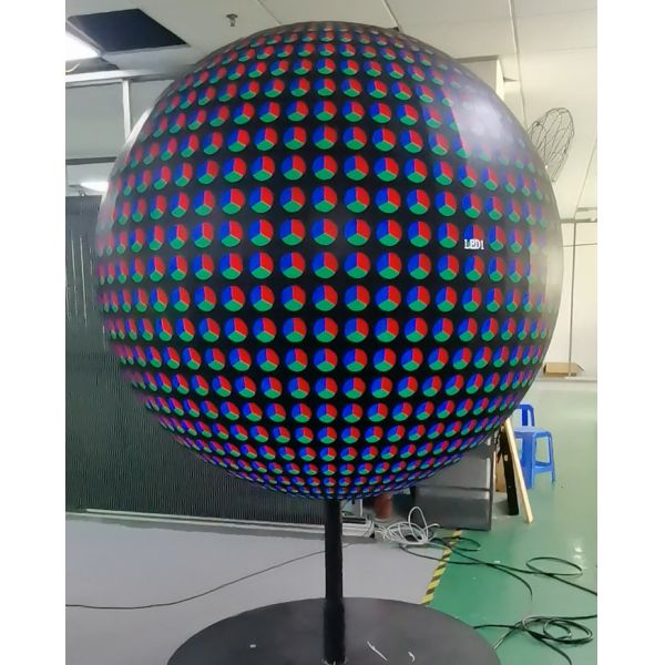 Customizable Spherical LED Display Creative Solution for Impactful Advertising Effects