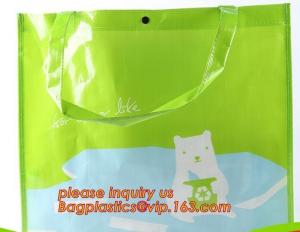 China polypropylene tote bag,Promotional Wine Shopping Tote Fabric Polypropylene Laminated PP non woven fabric makeup bag, oem wholesale