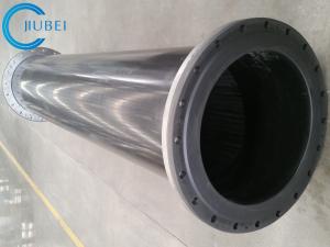 China Smooth Flanged UHMWPE Pipe 2 - 12m For Various Applications wholesale