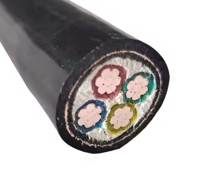 Flame Retardant Low Voltage Cable 4 Core 0.6/1kV CU/XLPE/ STA/PVC Industrial Cable
