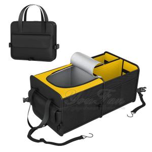 China Portable Car Trunk Organizer For Groceries / Kids Toys / Drinks Storage wholesale
