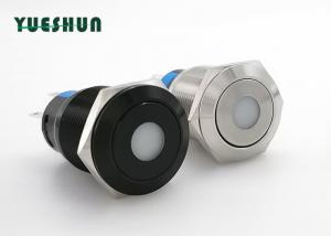 China 110V 220V 19mm Push Button Switch , Waterproof Push Button On Off Switch wholesale