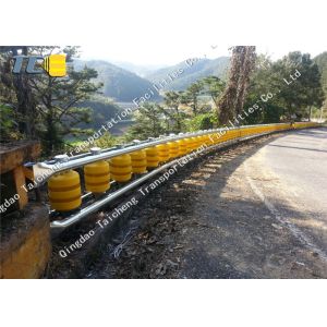 Accident Car Rolling Guardrail Barrier Post Spacing 650mm 700mm 1000mm