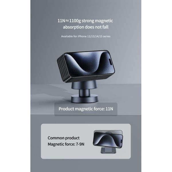 X6 Mushroom Design Wireless Charger Night Light Dark Grey / Golden Rose