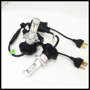 China H13 9004 9007 H4  High/Low 50W 8000LM G7 LED Headlight  LUXEON ZES Fanless 6500K H4 Car LED headlight headlamps on sale
