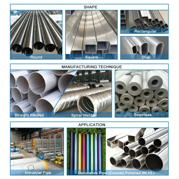 RoHS Cold Drawn 316 316L Mirror/Polished Seamless/Welded Stainless Steel Square Tube Industrial Stainless Steel Square Pipe