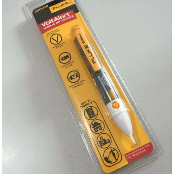 FLUKE 2AC-C2 200V-1000V Non-contact Tester Test Petrochemical Electrical Industry Household Electric Testing Pen