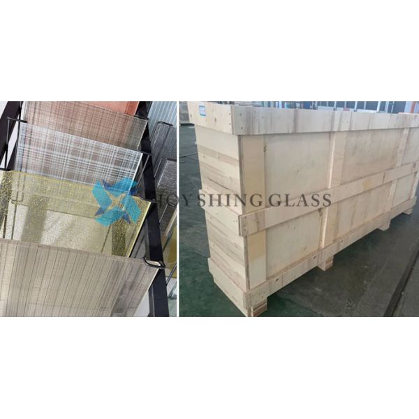 Fabric Wire Mesh Laminated Glass