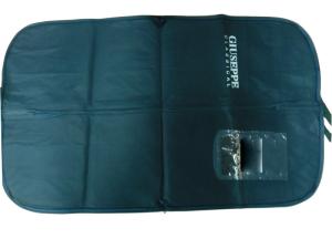 Qiuseppe Green Velvet Dress Garment Bag, Suit Carrier Bags With Nylon Handle 120cm*60cm