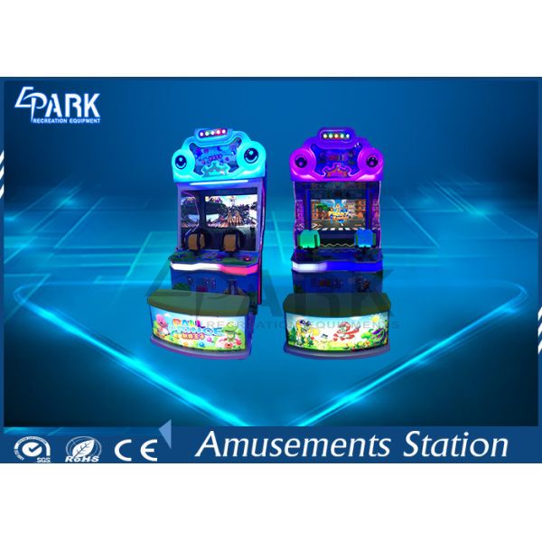 3D Visual Effects Kid Arcade Shooting Game Machines 42 Inch Screen