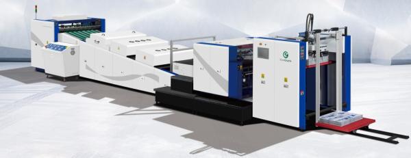 Quality 9000 Sheets/H 730x1060mm Spot UV Coating Machine Varnishing for sale