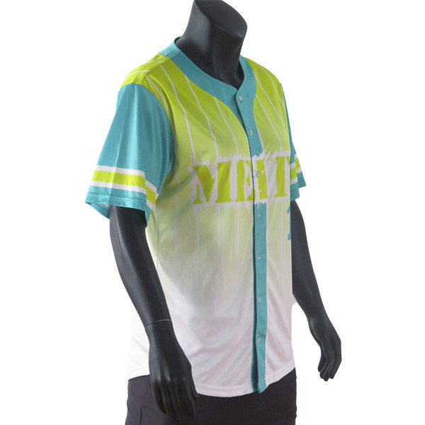 2020 Fashion Style Custom Sublimated Cheerleading Baseball Jersey For Ladies