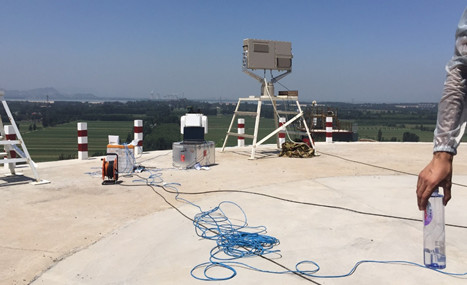 Automatic Target Tracking Drone Security System Digital Drone Jammers Detector With Radar