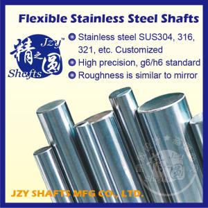 China bright surface stainless steel shaft high precision round bar 3mm-30mm roughness 0.05 wholesale