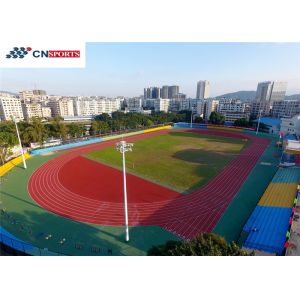 China Eco Friendly Synthetic Running Track IAAF Thermal Insulation Sandwich System wholesale