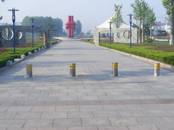 Hydraulic Lifting Automatic Parking Bollards Access Control System For Prison