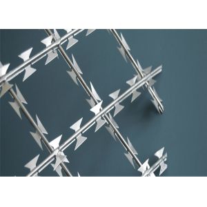 China Welded Razor Wire Mesh Ribbon Fence wholesale