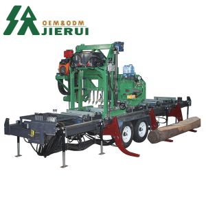 Buy cheap CE Marked Farm Style Fully Auto Hydraulic Horizontal Gasoline Petrol Band Saw from wholesalers