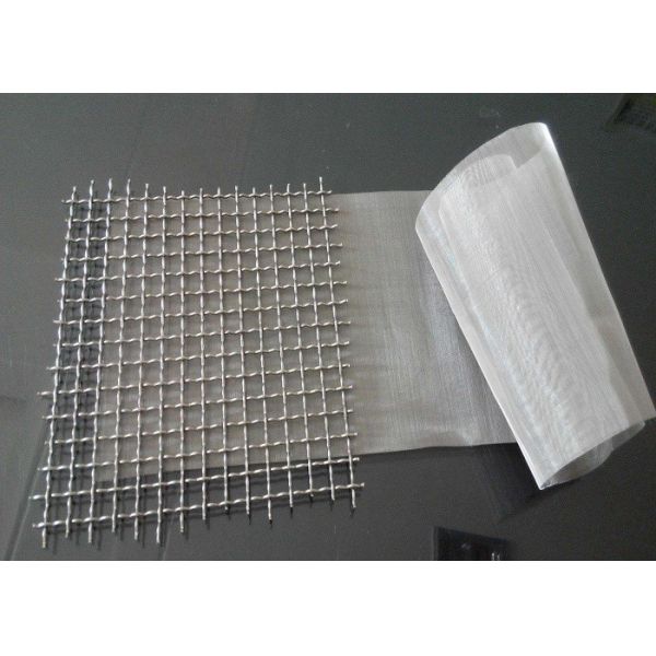 500 Mesh 304 316L Stainless Steel Woven Wire Mesh With 0.0385mm Aperture Size