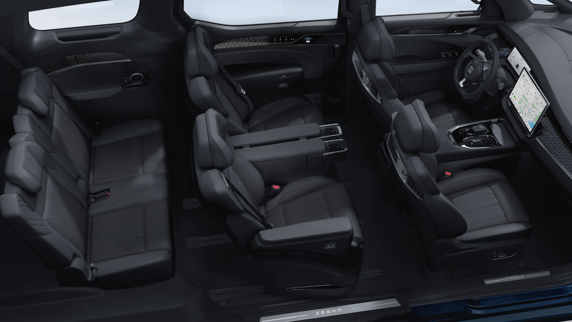 2024 Geely Zeekr 009 EV Electric Cars Max Speed 190 Km/h 5209*2024*1848 mm Energy Vehicles