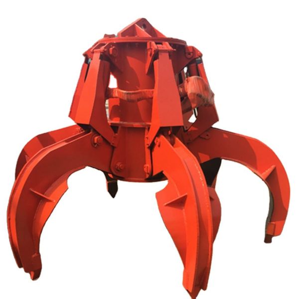 5 Ton Multi Functional Electro Hydraulic Rotating Grab Bucket Excavator Crane Attachment