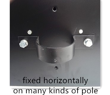 300mm 1 Appearance Solar Powered Panel Traffic Warning Light SG-301