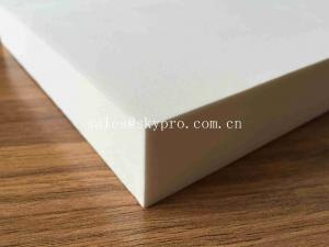 China White EVA Protective Rubber Sheet with Open Cell EPDM Insulation Sponge Foam Board wholesale