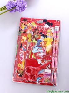 China Children Promotional Back to School Stationery Set,personalized stationery set wholesale