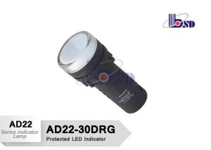 China White Protected Led Indicator Lamp Push Button Switch Series Power Led Indicator wholesale