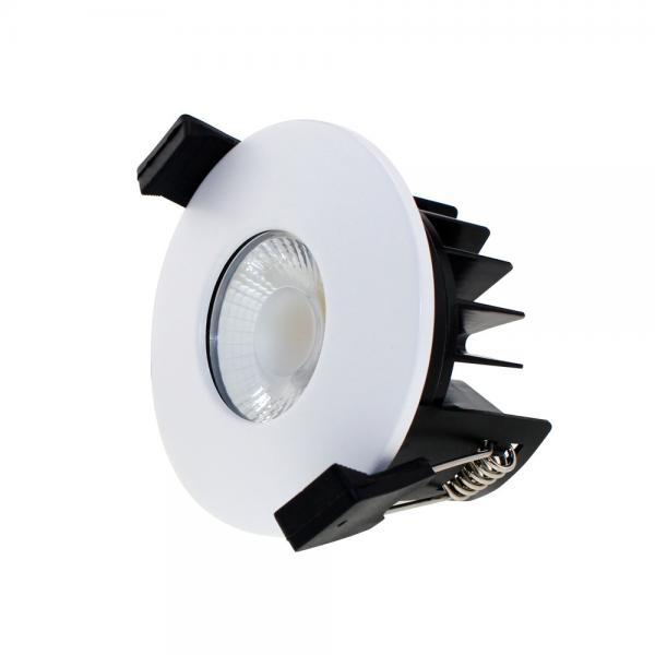 Quality BS 476 30 3000K Commerical Outdoor Dimmable Fire Rated LED Downlights for sale