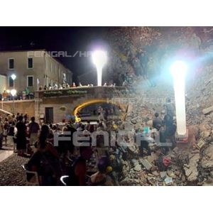 110000lm 230v 120v CRI>65 Blow Up Light Tower