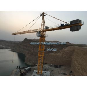 China H3 36 Tower Crane Schneider Electric System Mounted Undercarriage wholesale