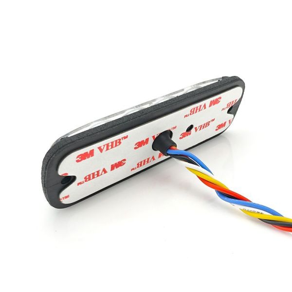 4 LED Strobe Warning Light Strobe Grille Flashing Light Bar Truck Car