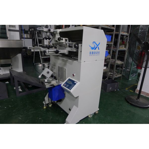 SX - 3A Semi Auto Plastic Bottle Container Tube Screen Printing Machine