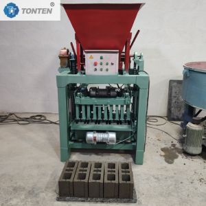 China Paving Stone Block Bricks Cement Porous Bricks Punching Making Machine wholesale