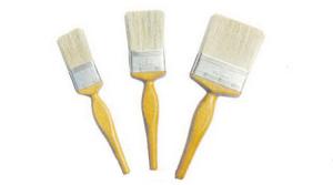 2 3 White Bristle Paint Brush For Varnishing Paintings