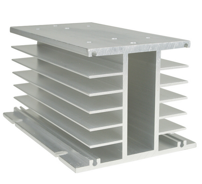 1 piece Single Phase Heat Dissipation Aluminum Heat Sink For Solid State Relay SSR Small Type Heat Dissipation