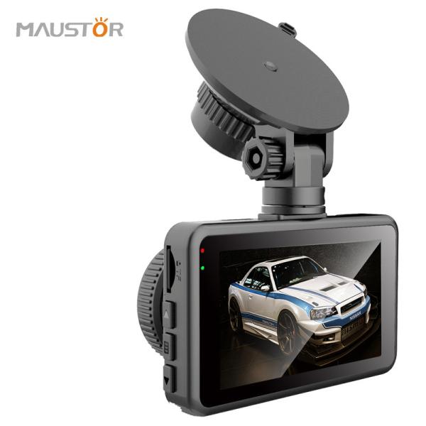 Quality Motion Detect 500mAH Vehicle Dash Cam Recorder 3inch IPS Screen for sale