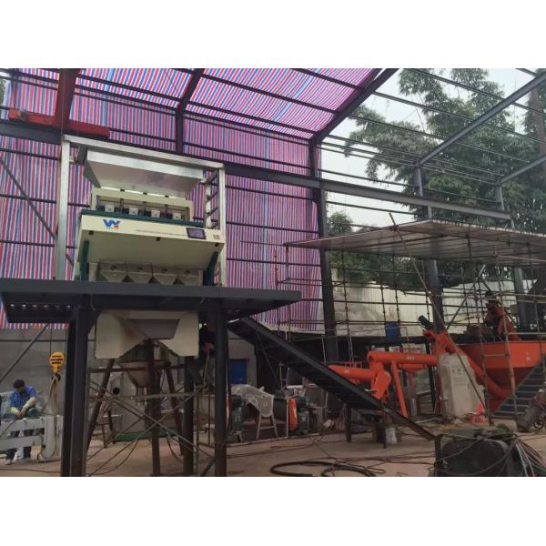 300 - 1000kg/H Dehydrated Vegetable Sorting Machine Used For Farmland
