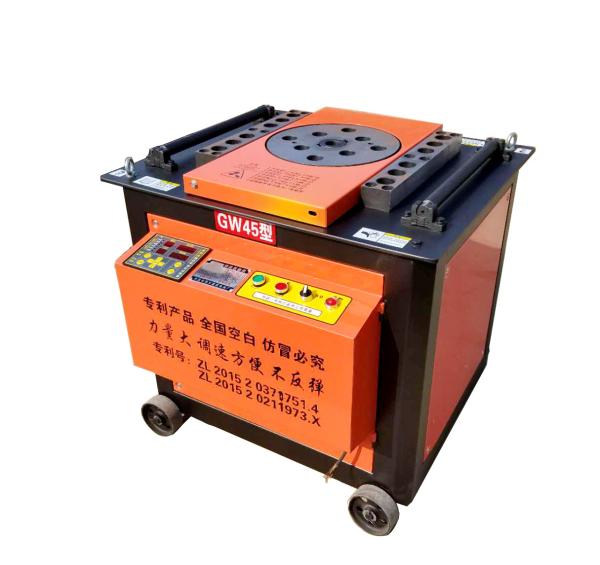Quality Electric CNC Wire Bending Machine , Adjustable Automatic Rebar Bender For Road for sale
