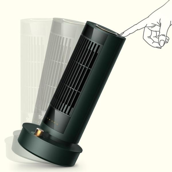 Quality Office Waterproof Ceramic Electric Heater IP44 Rated Standing Oscillating Heater for sale