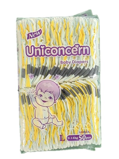 High Absorbency Cotton Baby Diapers Uniconcern Baby Diaper Bag Manufacture Pants