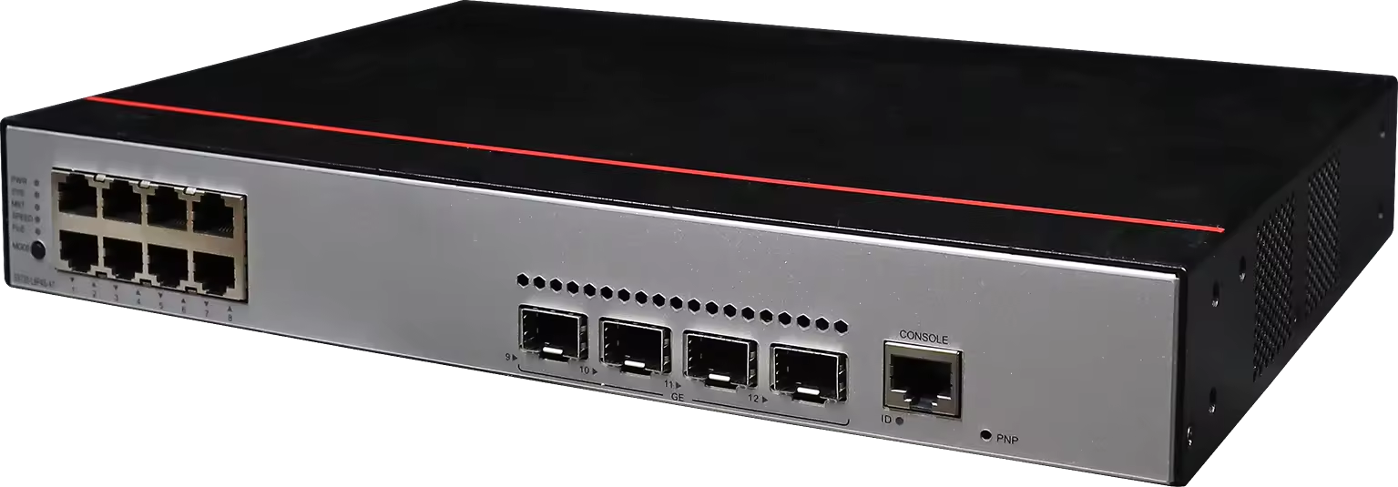 176 Gbit/s/432 Gbit/s Switch Capacity 8-Port PoE Network Switches S5735-L8P4S-A1 Model